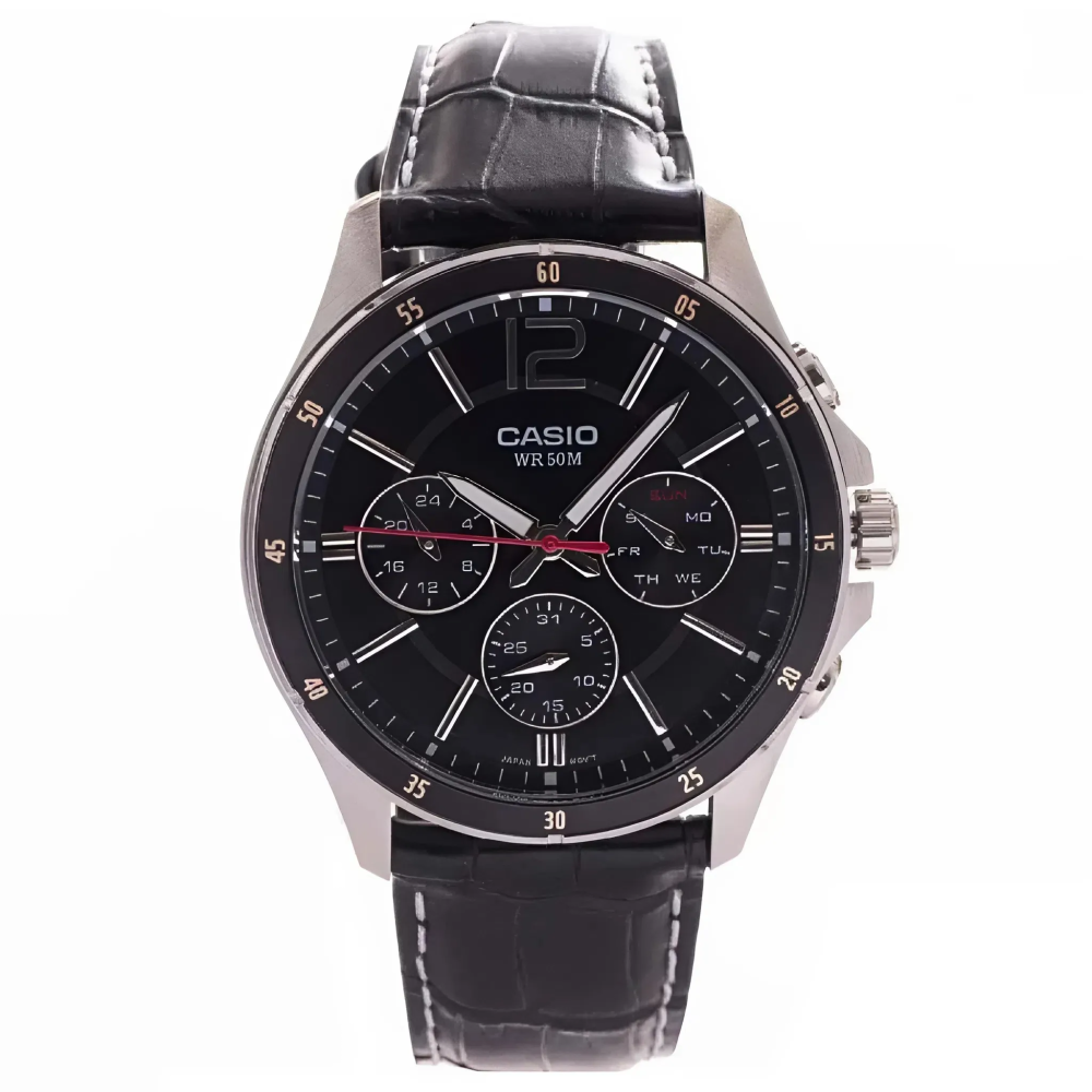 Casio 43.5mm Nam MTP-1374L-1AVDF