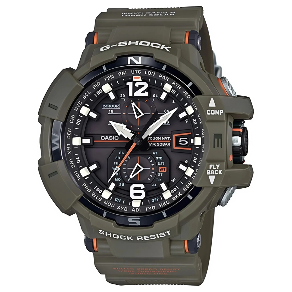Casio 53.8mm Nam GW-A1100KH-3ADR