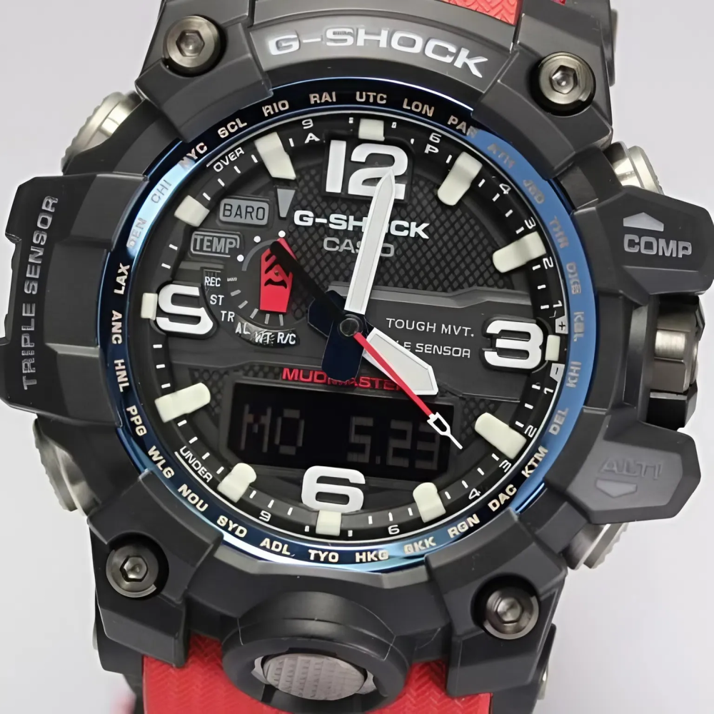 Casio 56.7mm Nam GWG-1000RD-4ASDR