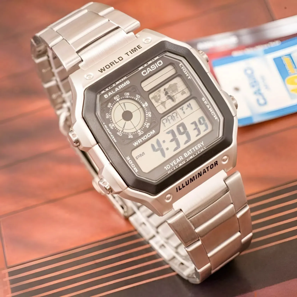 Casio 45 x 42.1 mm Nam AE-1200WHD-1AVDF