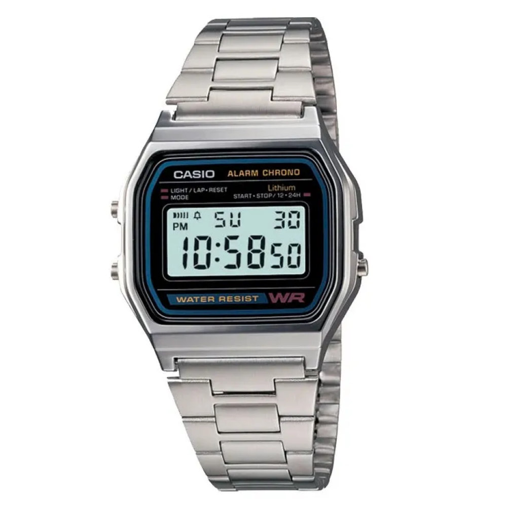 Đồng Hồ Casio Unisex A158WA-1DF