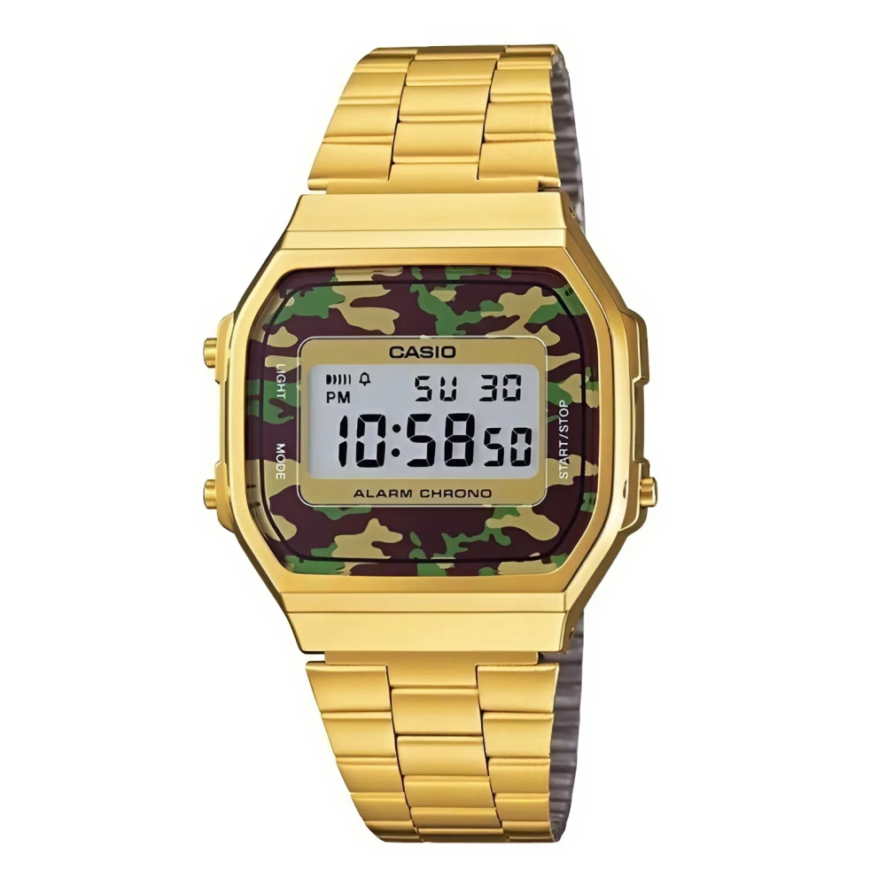 Đồng Hồ Casio Nam A168WEGC-3DF