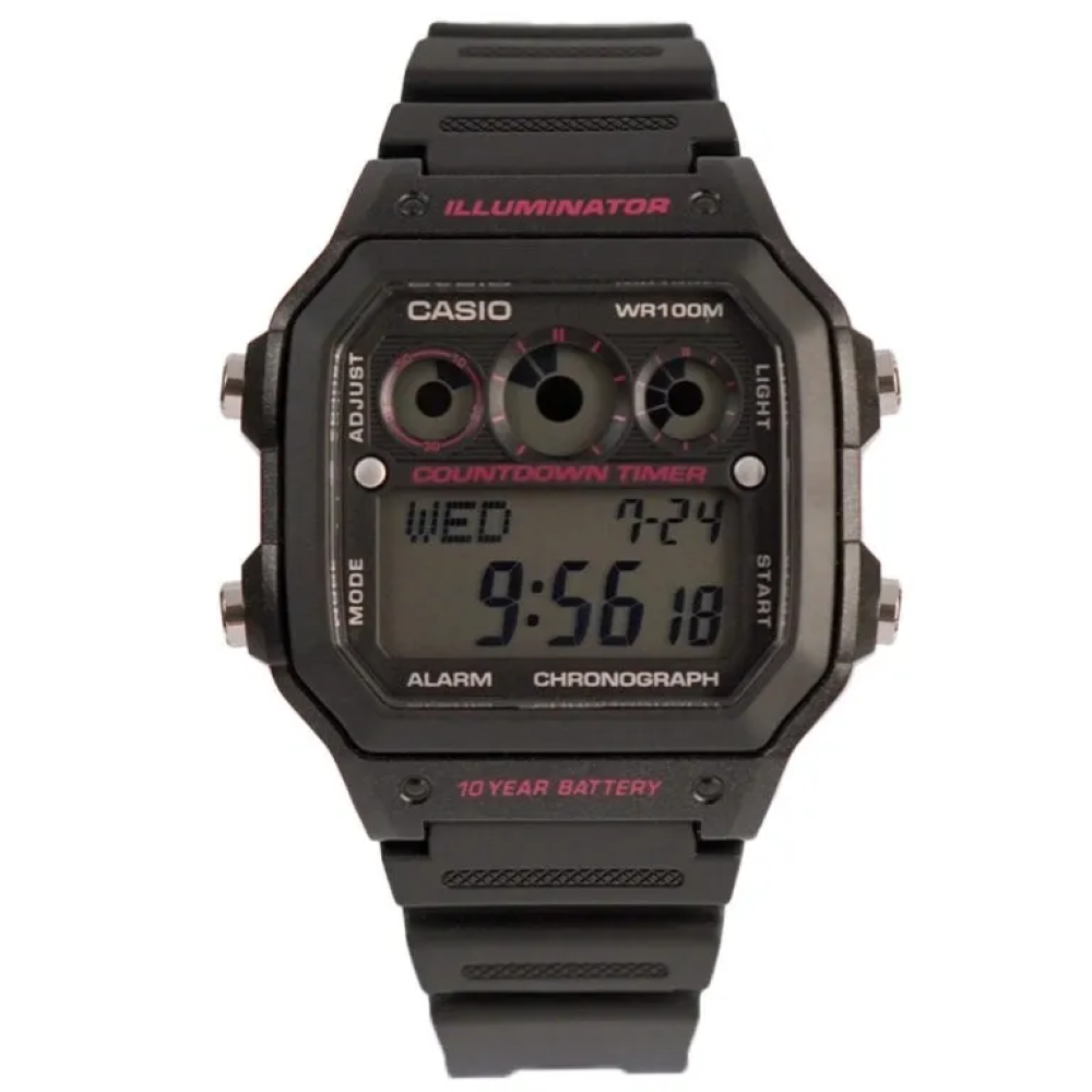 Đồng Hồ Casio 45 x 42.1 mm Nam AE-1300WH-1A2VDF