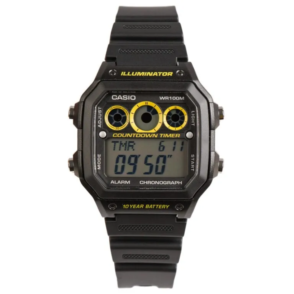 Đồng Hồ Casio 42mm Nam AE-1300WH-1AVDF