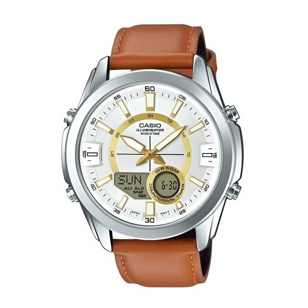 Đồng Hồ Casio 46.6mm Nam AMW-810L-5AVDF