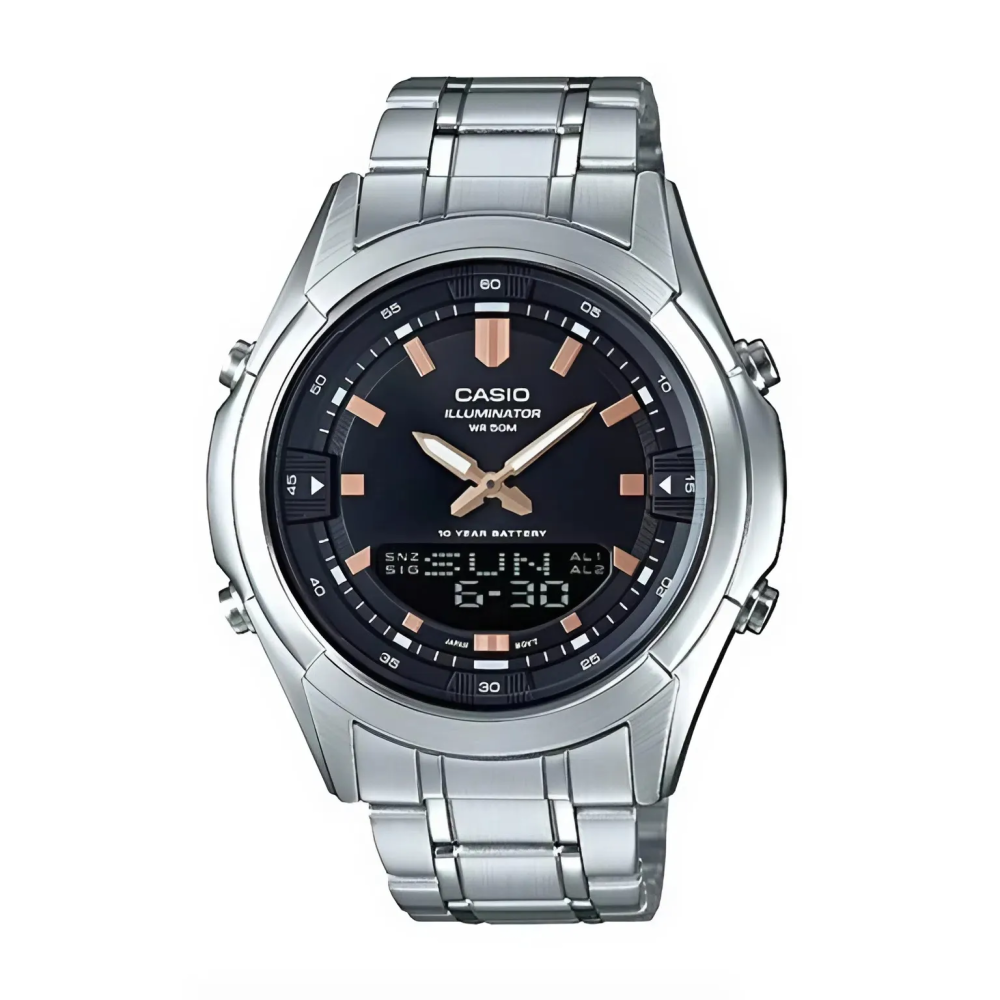 Đồng Hồ Casio 46mm Nam AMW-840D-1AVDF