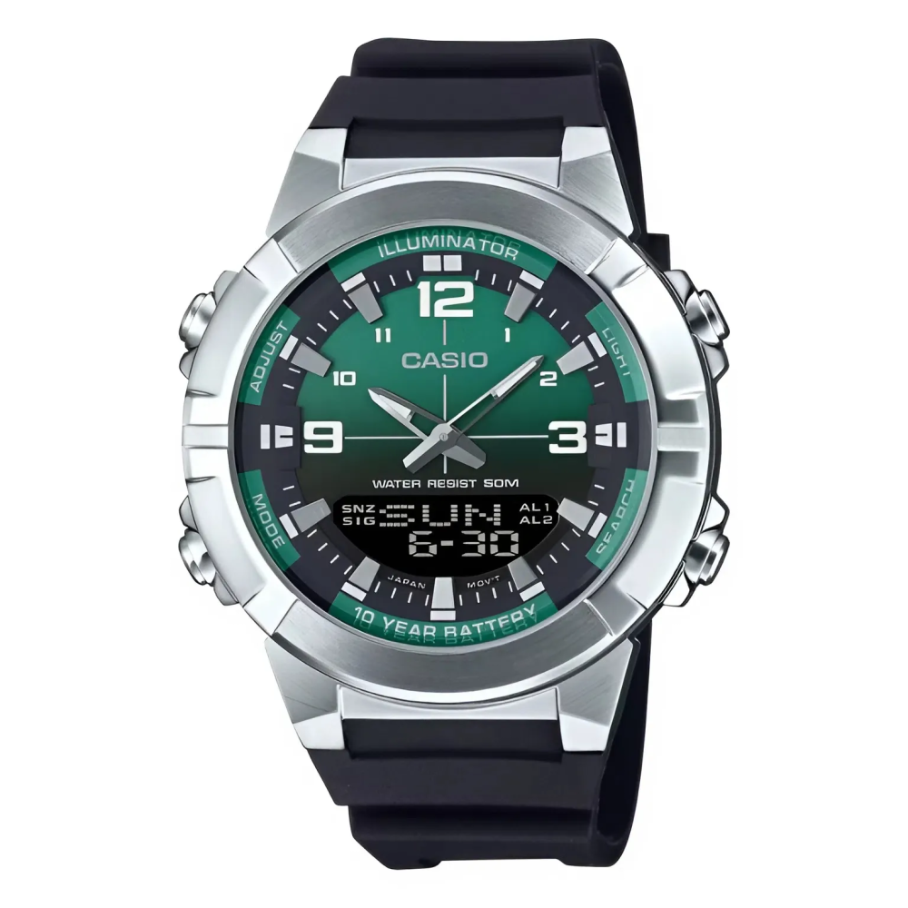 Đồng Hồ Casio 51.5 x 44.0mm Nam AMW-870A-3AVDF