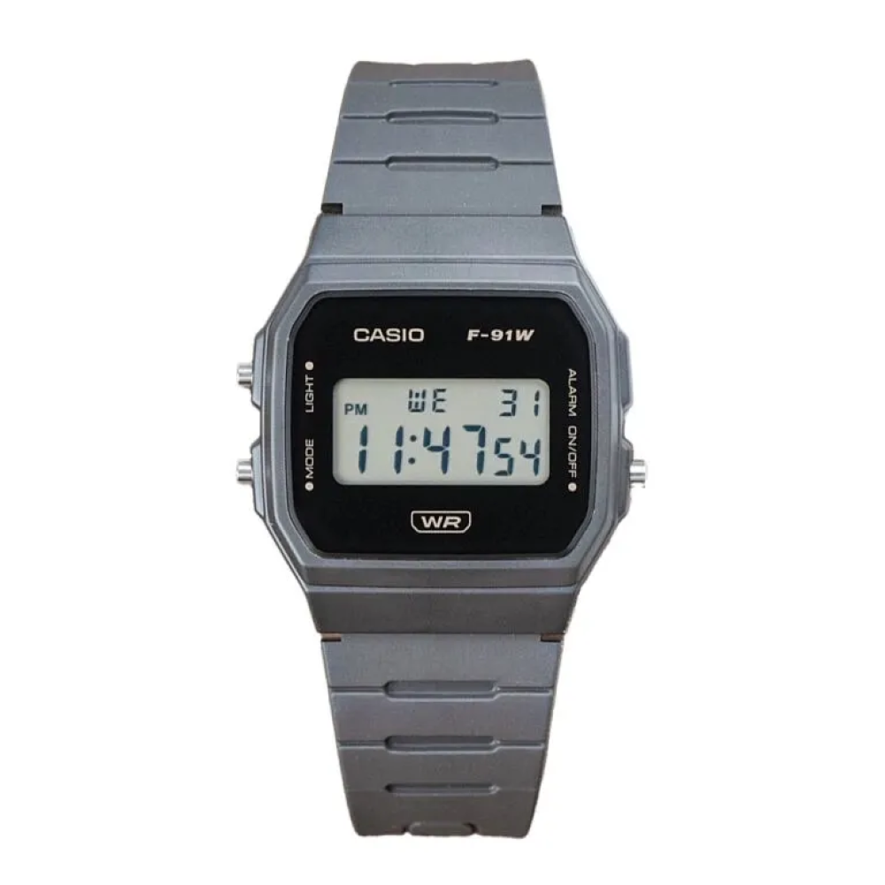Đồng Hồ Casio 35.2 mm Unisex F-91WB-8ADF