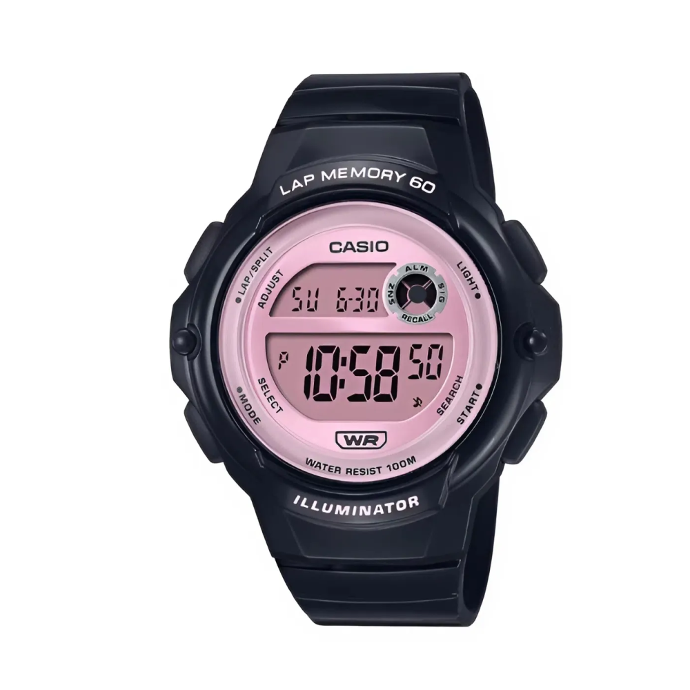Đồng Hồ Casio 40.5mm Nữ LWS-1200H-1A2VDF