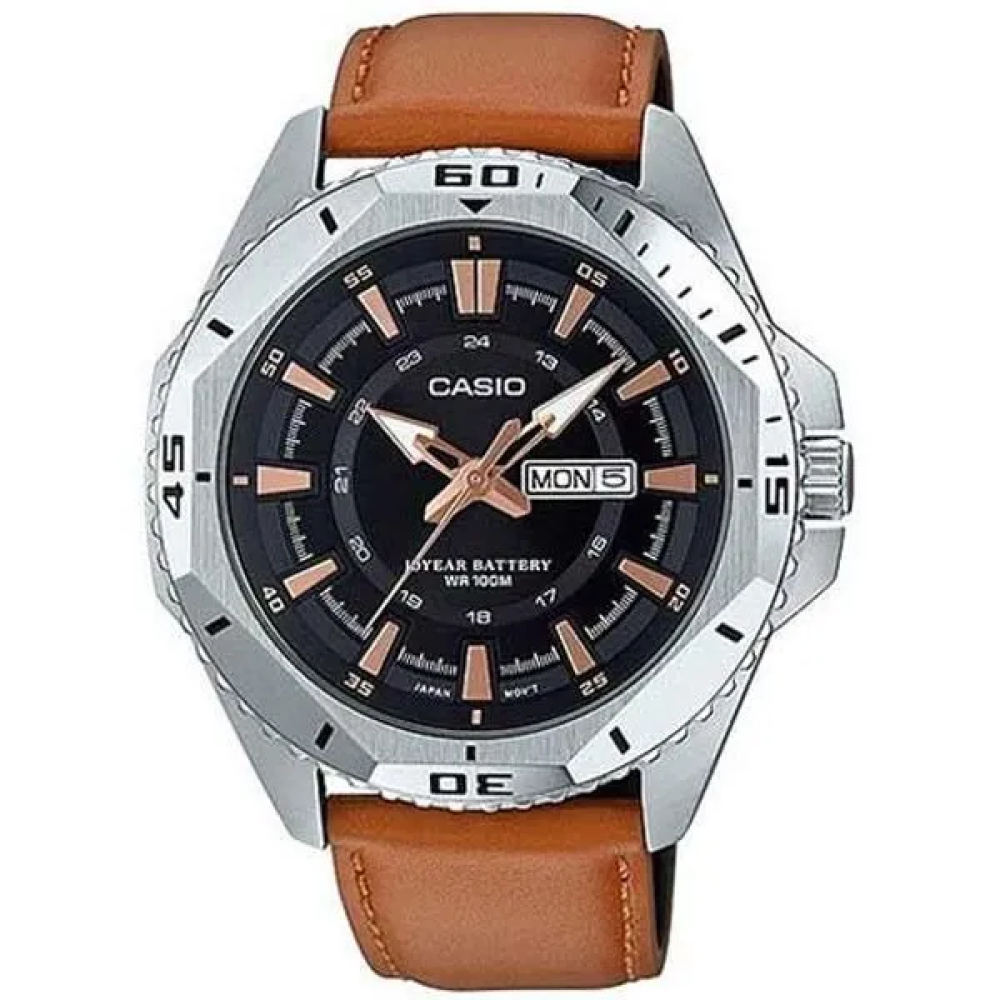 Đồng Hồ Casio 47.5mm Nam MTD-1085L-1AVDF