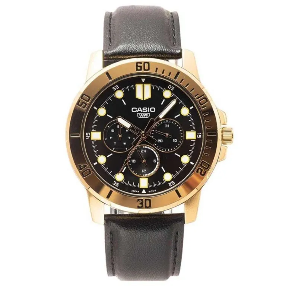 Đồng Hồ Casio 45mm Nam MTP-VD300GL-1EUDF