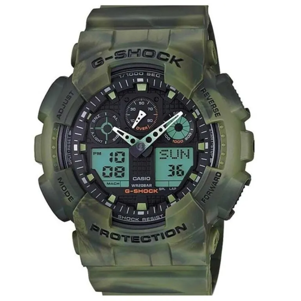 Đồng Hồ Casio Nam GA-100MM-3ADR