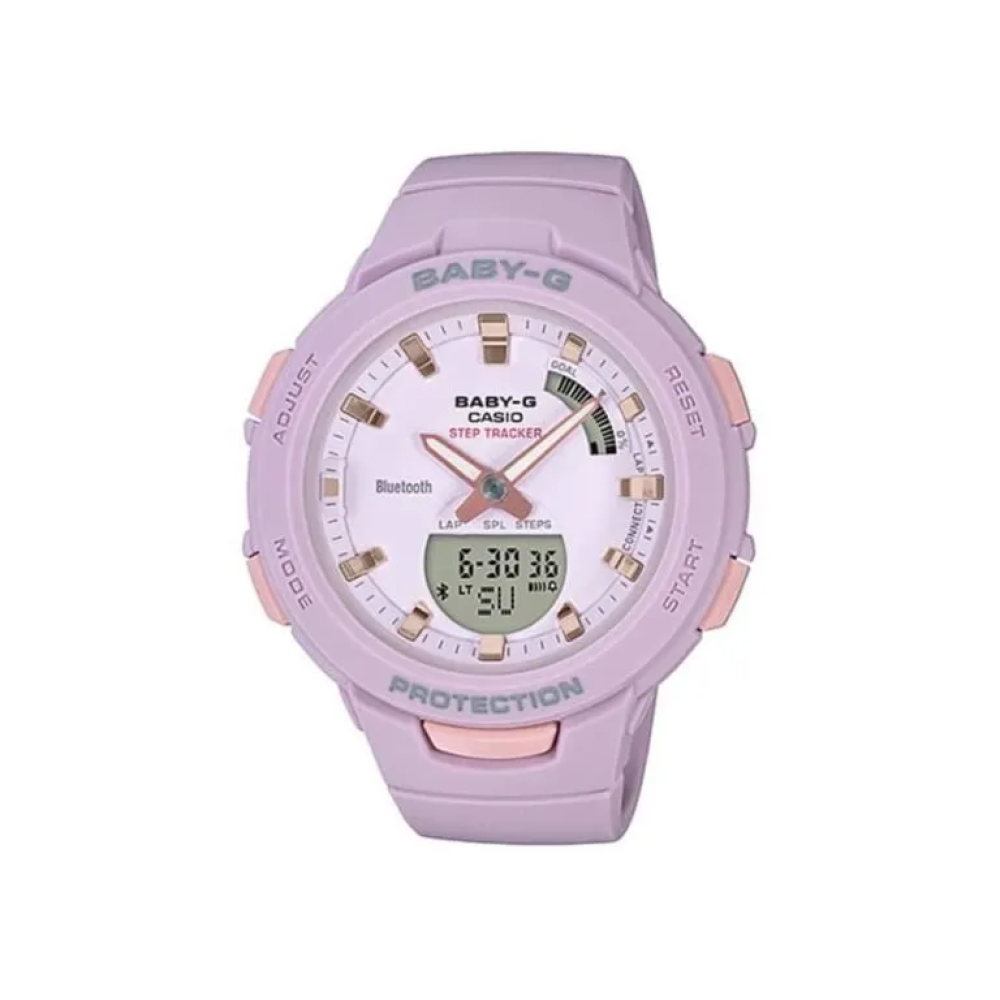 Đồng Hồ Casio Nữ BSA-B100-4A2DR