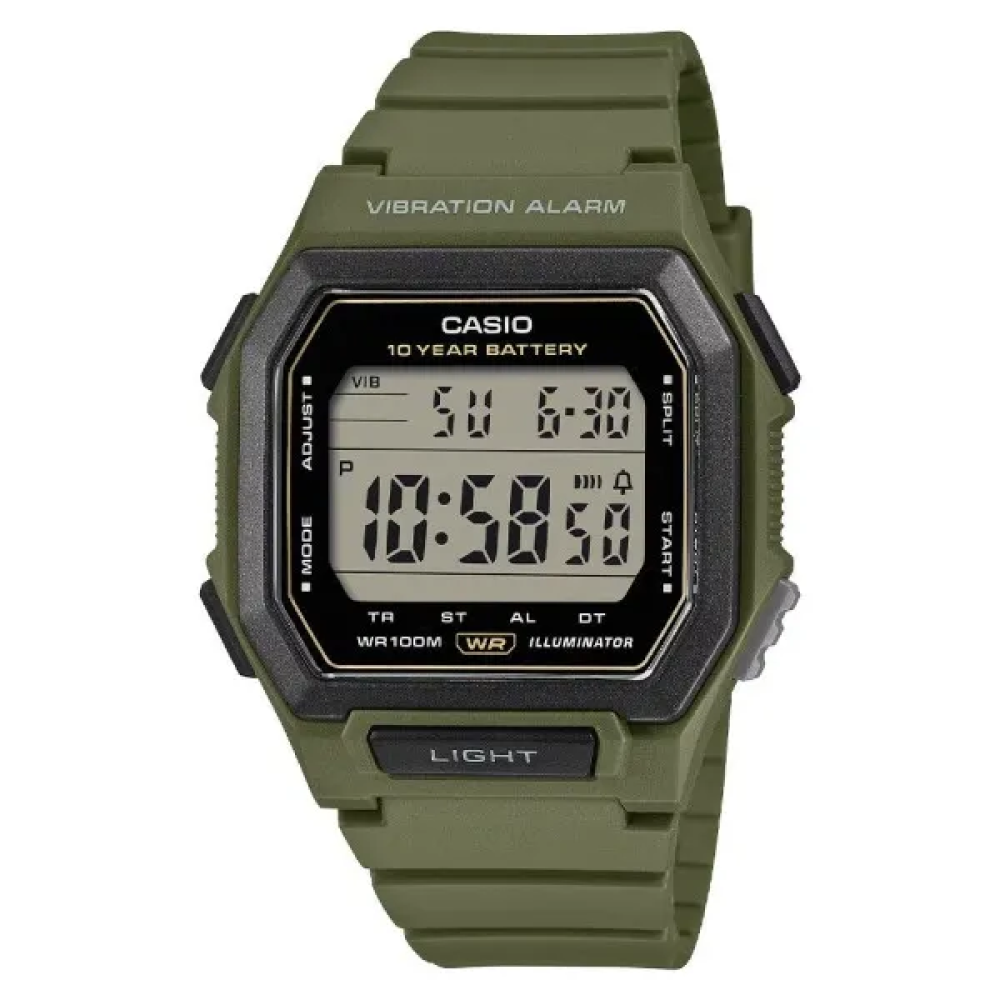 Đồng Hồ Casio Unisex W-738H-3AVDF