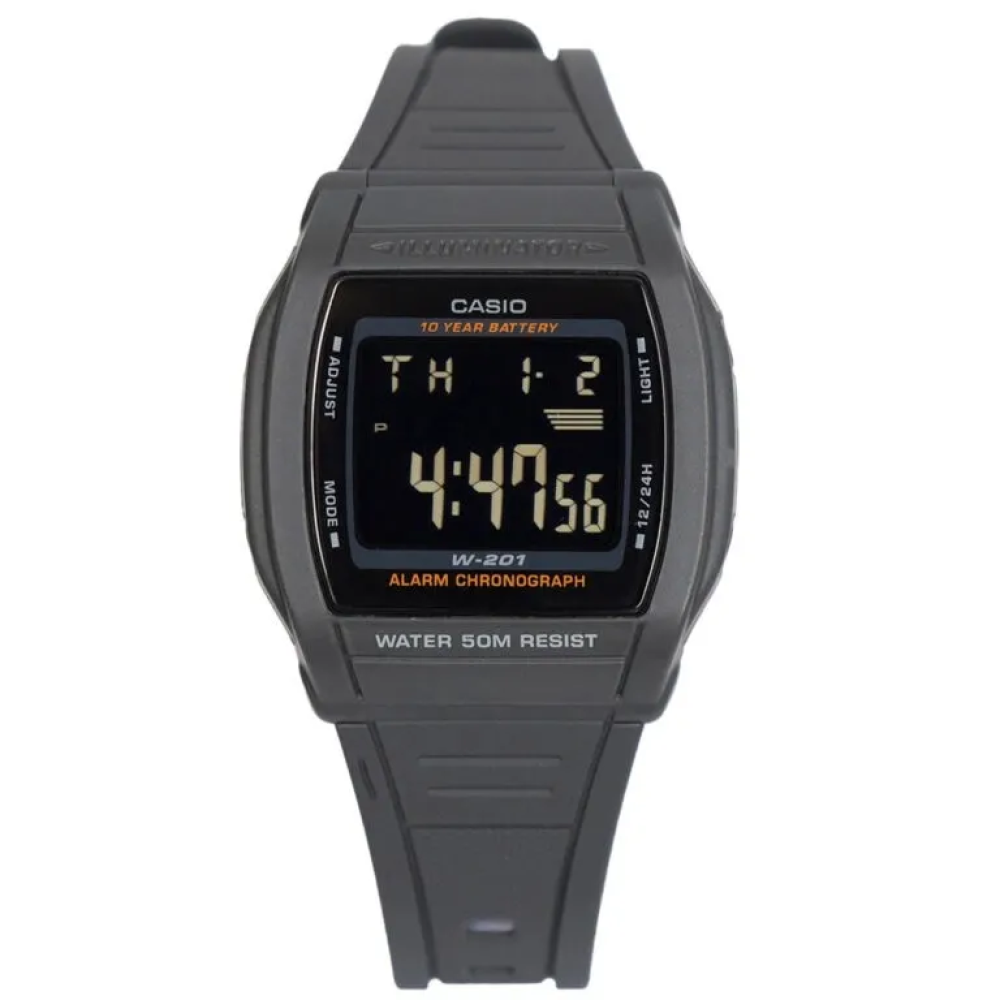 Đồng Hồ Casio 40.4 x 36 mm Nữ W-201-1BVDF