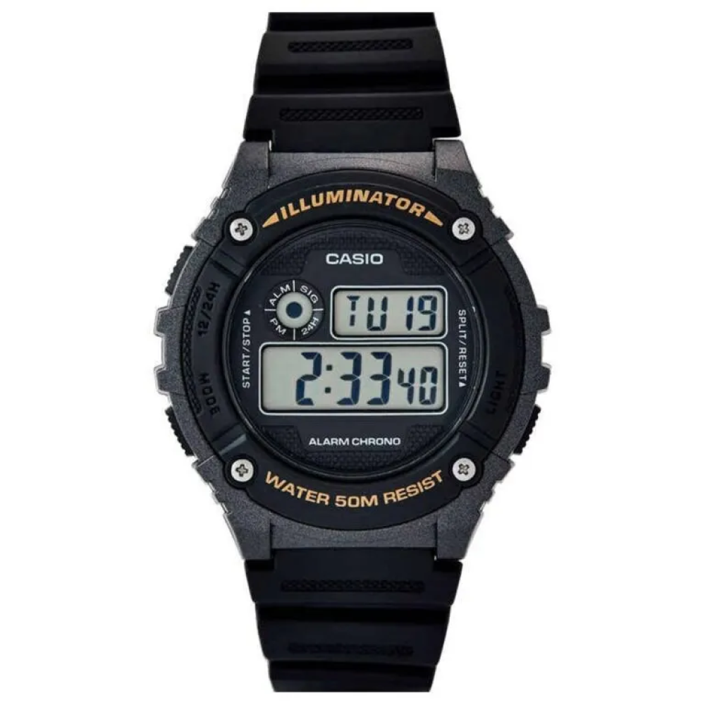 Đồng Hồ Casio 43.8mm Nam W-216H-1BVDF