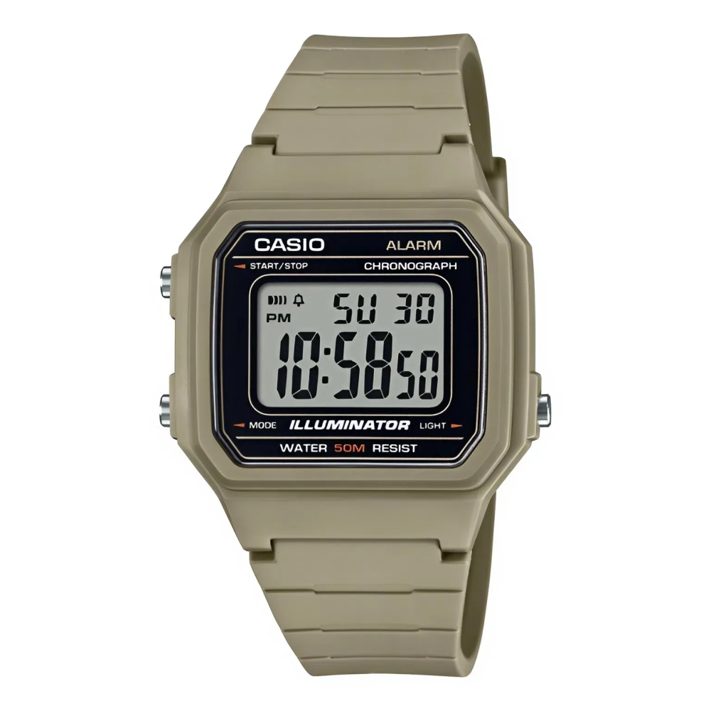 Đồng Hồ Casio 43.8mm Nam W-217H-5AVDF