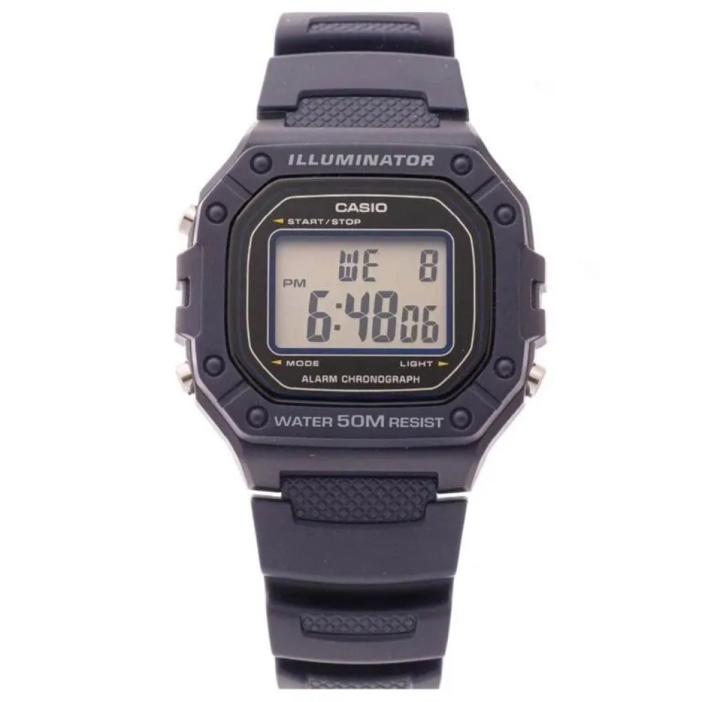 Đồng Hồ Casio 44.4 x 43.2 mm Nam W-218H-2AVDF