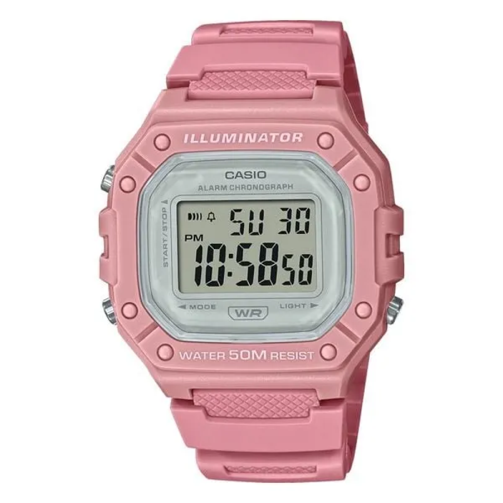 Đồng Hồ Casio 44.4 x 43.2 mm Unisex W-218HC-4AVDF