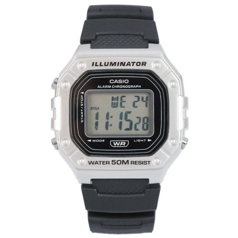 Đồng Hồ Casio 44.4 mm x 43.2 mm Nam W-218HM-7AVDF