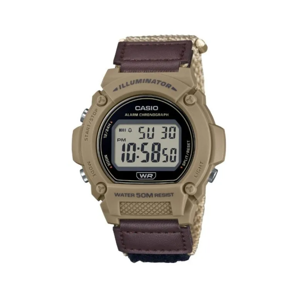 Đồng Hồ Casio 47mm Nam W-219HB-5AVDF
