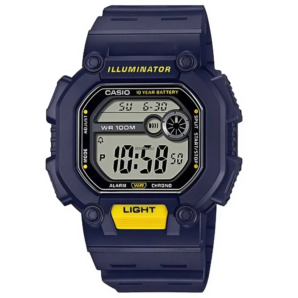 Đồng Hồ Casio 51.9 x 45.7 mm Nam W-737H-2AVDF