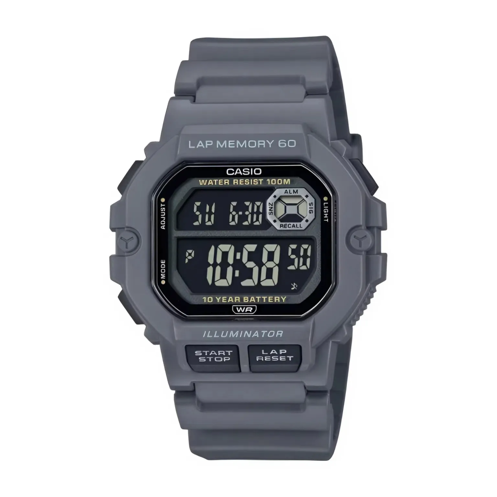 Đồng Hồ Casio 44.5mm Nam WS-1400H-8BVDF