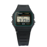 Đồng Hồ Casio 38.2 x 35.2 mm Nam F-91W-3DG