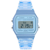 Đồng Hồ Casio 38.2 × 35.2 mm Nữ F-91WS-2DF