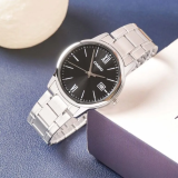 Đồng Hồ Casio 37mm Nam MTP-V002D-1B3UDF