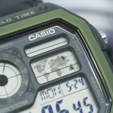 Đồng Hồ Casio Nam AE-1200WHB-1BVDF
