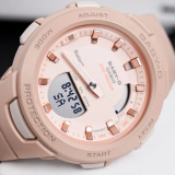 Đồng Hồ Casio Nữ BSA-B100CS-4ADR