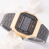 Đồng Hồ Casio Unisex A168WEGB-1BDF