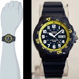 Đồng Hồ Casio 44.5mm Nam MRW-200HC-2BVDF