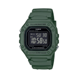 Đồng Hồ Casio 33.7mm Nam W-218H-3BVDF