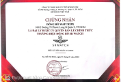 Chứng Nhận Chính Hãng SRWatch