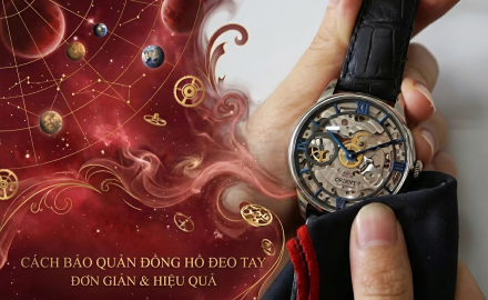 Cách bảo quản đồng hồ đeo tay khi không dùng an toàn và hiệu quả