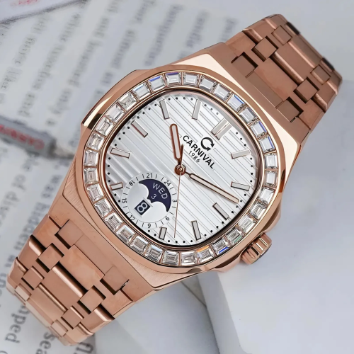 Đồng Hồ Carnival Nam 8110G-VH-T