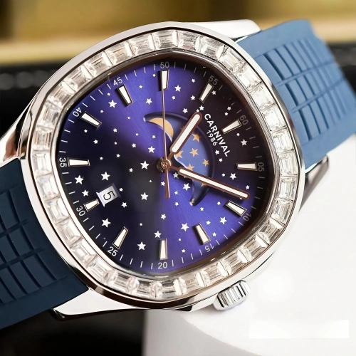 Đồng Hồ Carnival Nam 8125G-VT-DCS-X