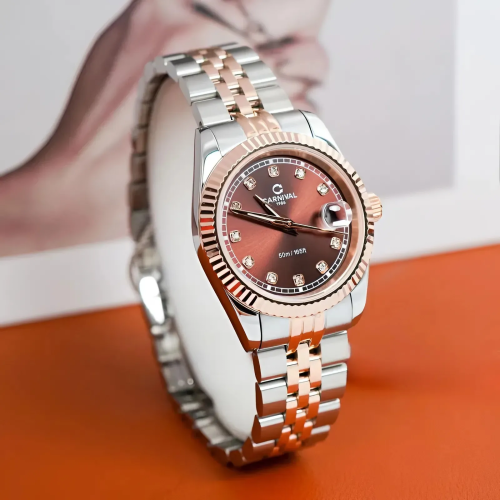 Đồng Hồ Carnival Nữ 8131L-CH-N