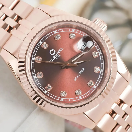 Đồng Hồ Carnival Nữ 8131L-VH-N