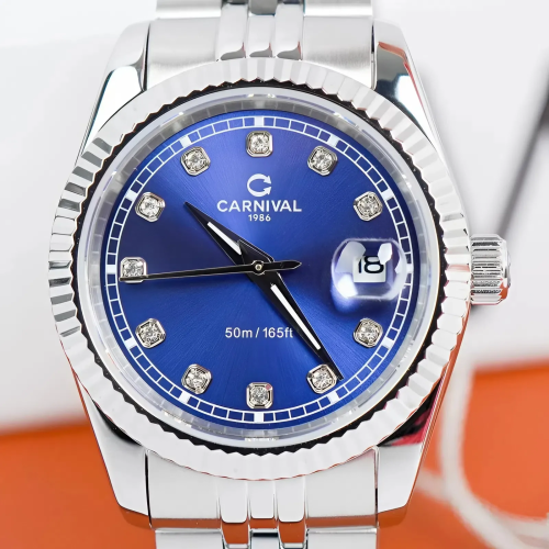 Đồng Hồ Carnival Nữ 8160L-VT-Tim