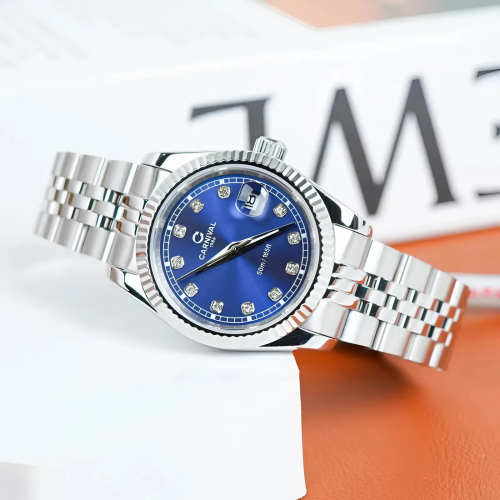 Đồng Hồ Carnival Nữ 8160L-VT-Tim