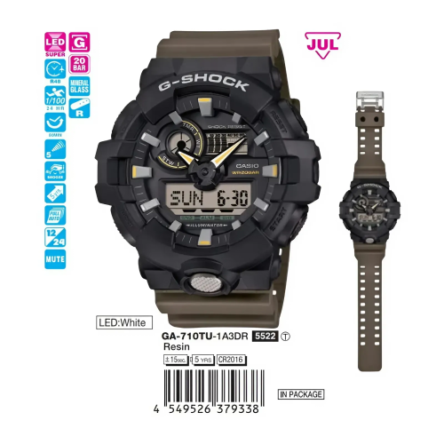 Casio G-Shock Nam GA-710TU-1A3DR