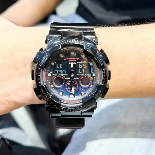 Đồng Hồ Casio G-Shock Nam GA-100RGB-1ADR