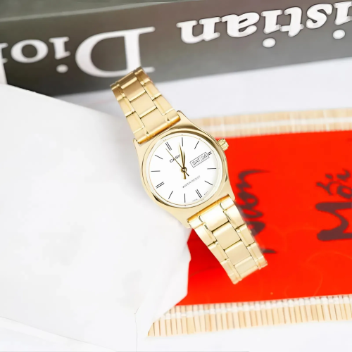 Đồng Hồ Casio Ltp Nữ LTP-V006G-7BUDF
