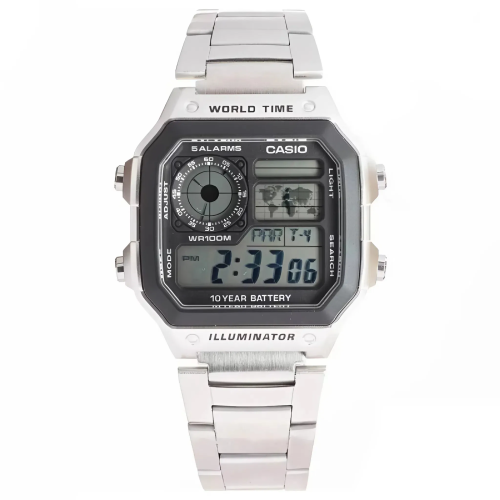 Đồng Hồ Casio 45 x 42.1 mm Nam AE-1200WHD-1AVDF