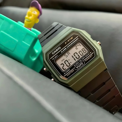 Đồng Hồ Casio Nam F-91WM-3ADF