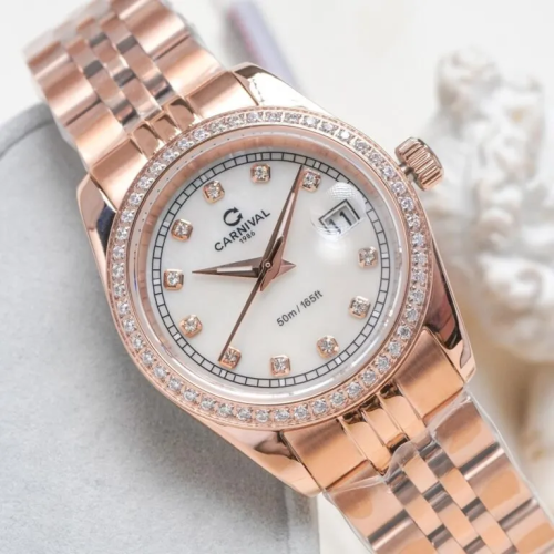 Đồng Hồ Carnival Nữ 8131L2-VH-TK