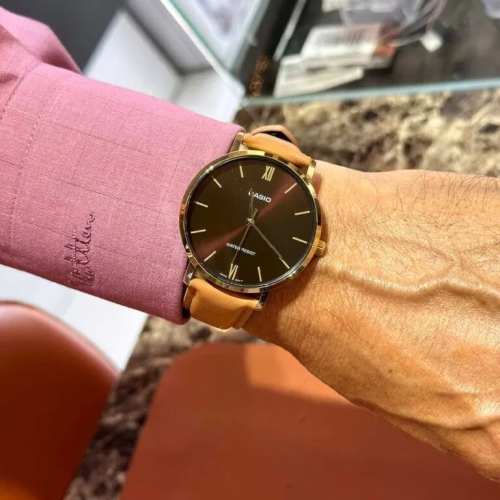 Đồng Hồ Casio Nam MTP-VT01GL-5BUDF